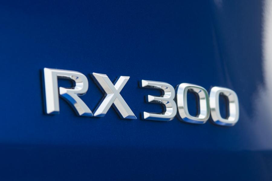 Логотип Lexus RX300 F-Sport 2019 года  (WW) (фото 32 из 80)